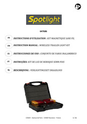 Spotlight 647686 Instruction Manual