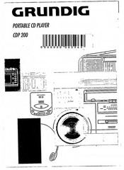 Grundig CDP 200 User Manual