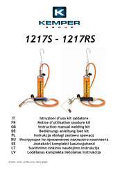 Kemper 1217S Instruction Manual