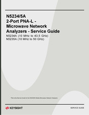 Keysight PNA-L N5234A Service Manual