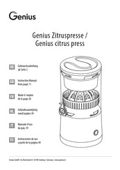 Genius MDC1 Instruction Manual