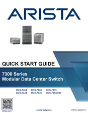 Arista 7300 Series Quick Start Manual