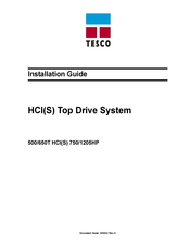 Tesco 500/650T HCI(S) 750/1205HP Installation Manual