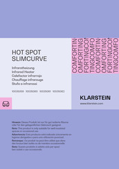 Klarstein HOT SPOT SLIMCURVE Manual