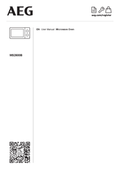 AEG MS2600B User Manual