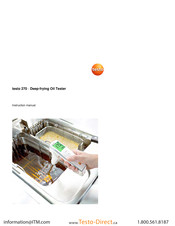 TESTO 270-KIT Instruction Manual