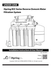 Ispring RCC7AK-UVBLK Installation Instructions & User Manual