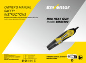 Enventor BMA5102 Owner's Manual & Safety Instructions