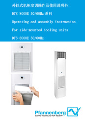 Pfannenberg DTS 81241E Operating And Assembly Instruction Manual
