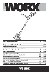 Worx WG118E Original Instructions Manual