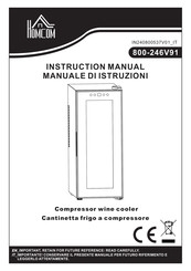 HOMCOM 800-246V91 Instruction Manual