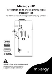 Mixergy MDC0031-04 Design, Installation And Servicing Instructions