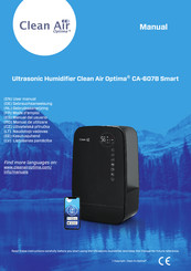 Clean Air Optima CA-607B User Manual