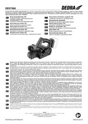 DEDRA DED7066 Instruction Manual