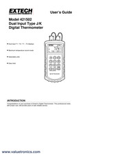 Extech Instruments 421502 User Manual