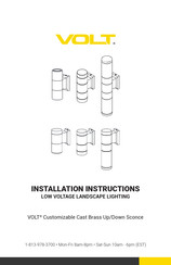 Volt VHS-650-BBK-R1 Installation Instructions Manual