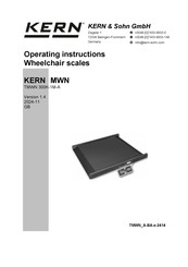 KERN TMWN 300K-1M-A Operating Instructions Manual