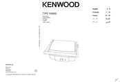 Kenwood HGM30.000SI Instructions Manual