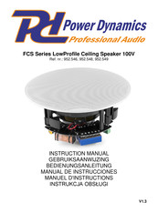 Power Dynamics FCS Series Instruction Manual