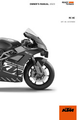 KTM RC 8C 2023 Owner's Manual