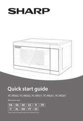 Sharp YC-MS02 Quick Start Manual