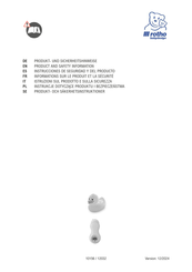 rotho babydesign 12032 Product And Safety Information