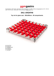 Ggm Gastro ARGKP49 Manual