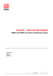 Lectra Vector iX9 Preventive Maintenance Manual