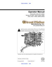 GREAT PLAINS 8321DV Operator's Manual