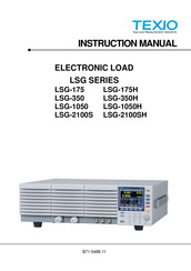 TEXIO LSG-350 Instruction Manual