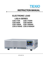 TEXIO LSG-2100AS Instruction Manual