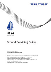 Pilatus PC-24 Ground Servicing Manual