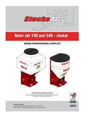 Stocks AG Rotor Jet 130 Original Operating Manual