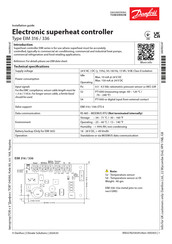 Danfoss EIM 316 Installation Manual
