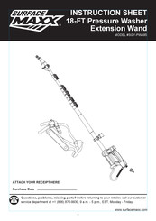 SurfaceMaxx SGY-PWA95 Instruction Sheet