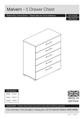 Argos Malvern 391/9538 Assembly Instructions Manual