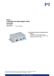 PI C-663.12 User Manual