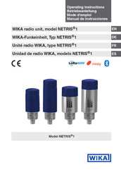 WIKA NETRIS 1 Operating Instructions Manual