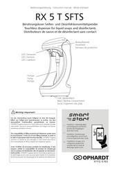 OPHARDT HYGIENE RX 5 T SFTS Instruction Manual