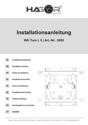 HAGOR WH Turn L II Installation Manual