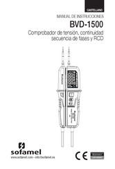 Sofamel BVD-1500 User Manual