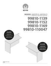 Bestar 99810-1169 Assembly Instructions Manual