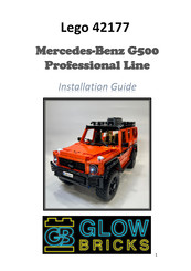 Glow Bricks Lego Professional Mercedes-Benz 42177 Installation Manual