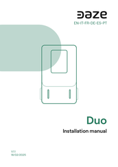 DAZE Duo OS01FR64TCP Installation Manual