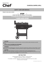 Master Chef 085-0258-6 Safety And Care Manual
