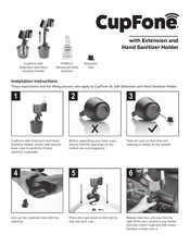 Weathertech CupFone Installation Instructions