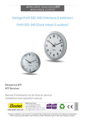 Bodet Profil 940E Installation And Operation Manual