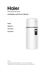 Haier HP150M8-9 Installation And Service Manual