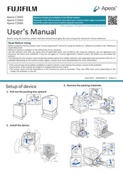 FujiFilm Apeos C3060 User Manual