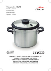 Lacor 71788 Instructions For Use And Maintenance Manual